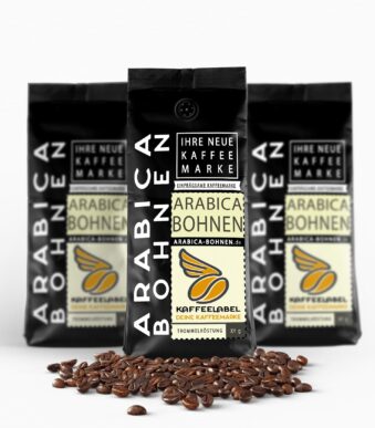 Arabica Bohnen, perfekt geröstet für ein intensives Aroma