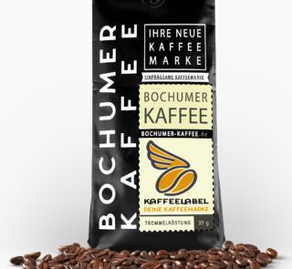 Frisch gerösteter Bochumer Kaffee aus der Bochumer Kaffeerösterei