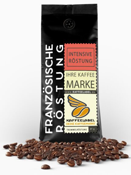Aromatisch und intensiv frisch gerösteter Kaffee in französischer Röstung