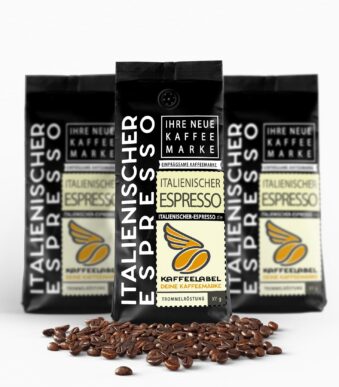 Italienischer Espresso mit samtiger Crema, meisterhaft geröstet in unserer Kaffeerösterei