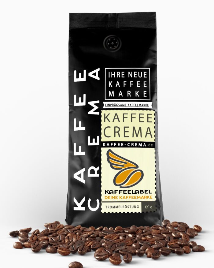 Kaffee Crema - Frisch geröstet in unserer Kaffeerösterei Frisch gerösteter Kaffee Crema aus unserer Kaffeerösterei mit goldener Crema