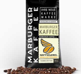 Frisch gerösteter Marburger Kaffee aus der Marburger Kaffeerösterei