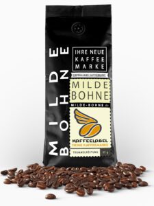 Fein geröstete Milde Bohne aus der spezialisierten Kaffeerösterei