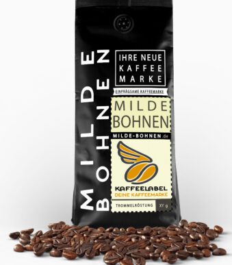 Sanft geröstete milde Bohnen aus der exquisiten Kaffeerösterei