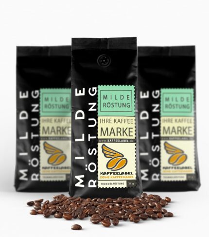 Hochwertiger Kaffee mit milder Röstung aus der Premium Kaffeerösterei