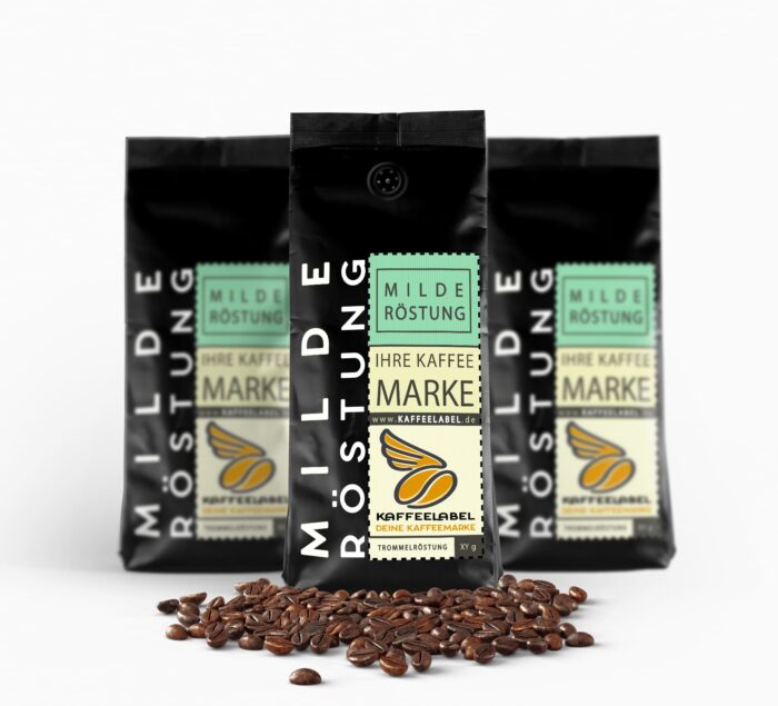 Hochwertiger Kaffee mit milder Röstung aus der Premium Kaffeerösterei