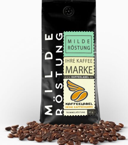 Frisch gerösteter Kaffee mit milder Röstung aus der traditionellen Kaffeerösterei