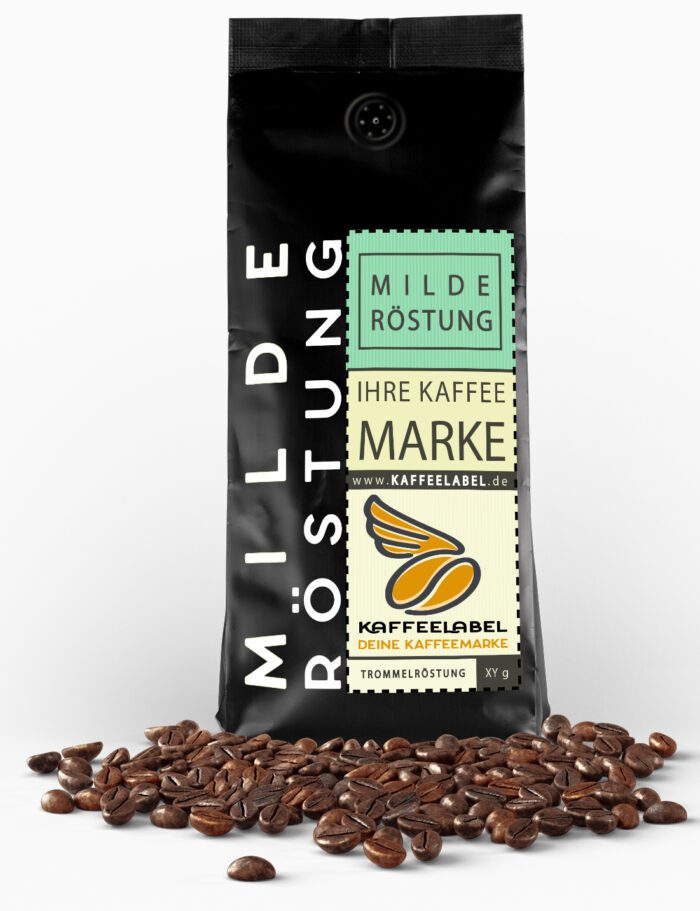 Frisch gerösteter Kaffee mit milder Röstung aus der traditionellen Kaffeerösterei