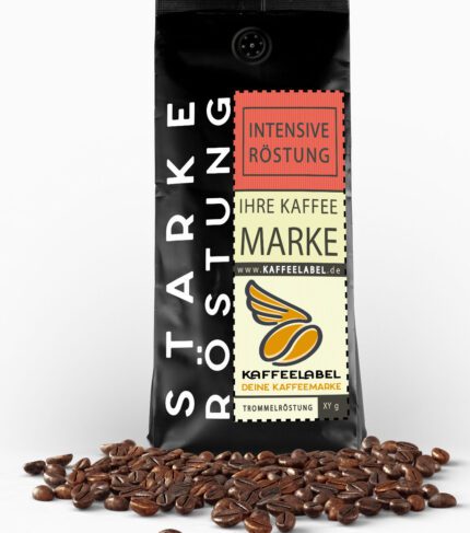 Intensiv gerösteter Kaffee mit kräftigem Aroma