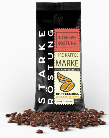 Intensiv gerösteter Kaffee mit kräftigem Aroma